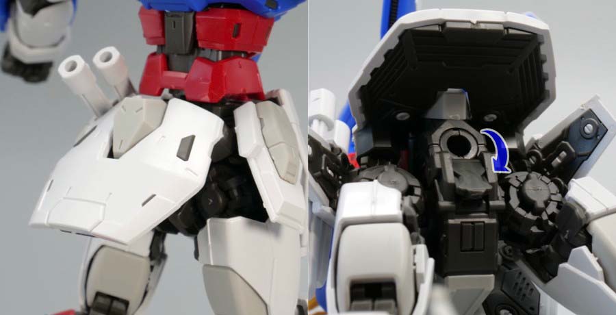 RGシャイニングガンダムのガンプラレビュー画像です