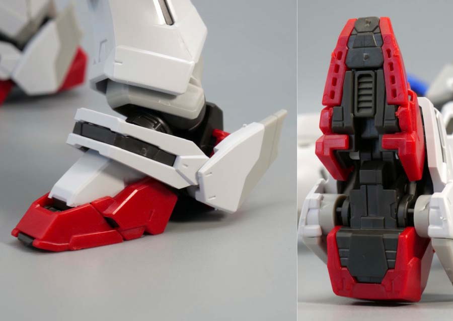 RGシャイニングガンダムのガンプラレビュー画像です