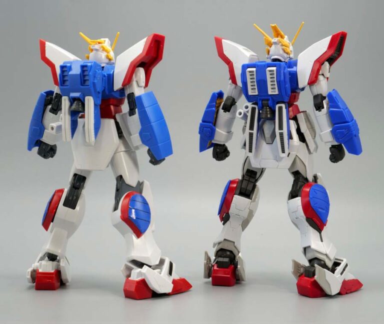 RG ゴッドガンダム,シャイニングガンダム完成品 レビュー]RG