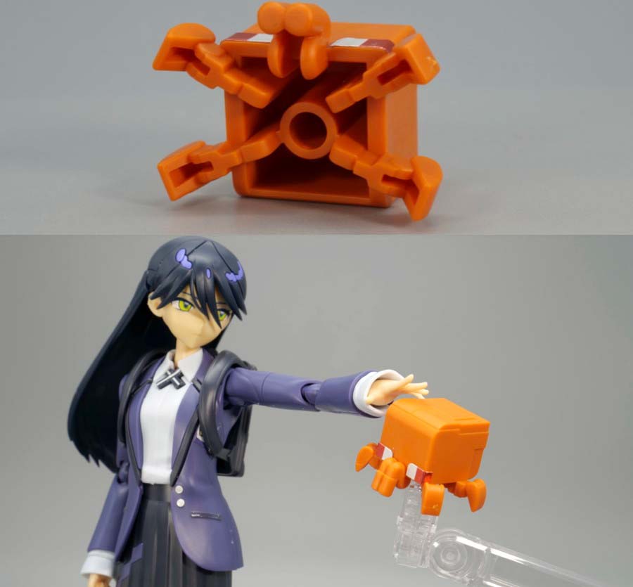 Figure-rise Standard ニャアンに付属するコンチのプラモデルレビュー画像です