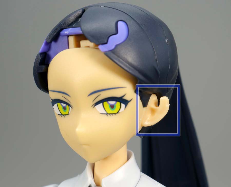 Figure-rise Standard ニャアンのプラモデルレビュー画像です