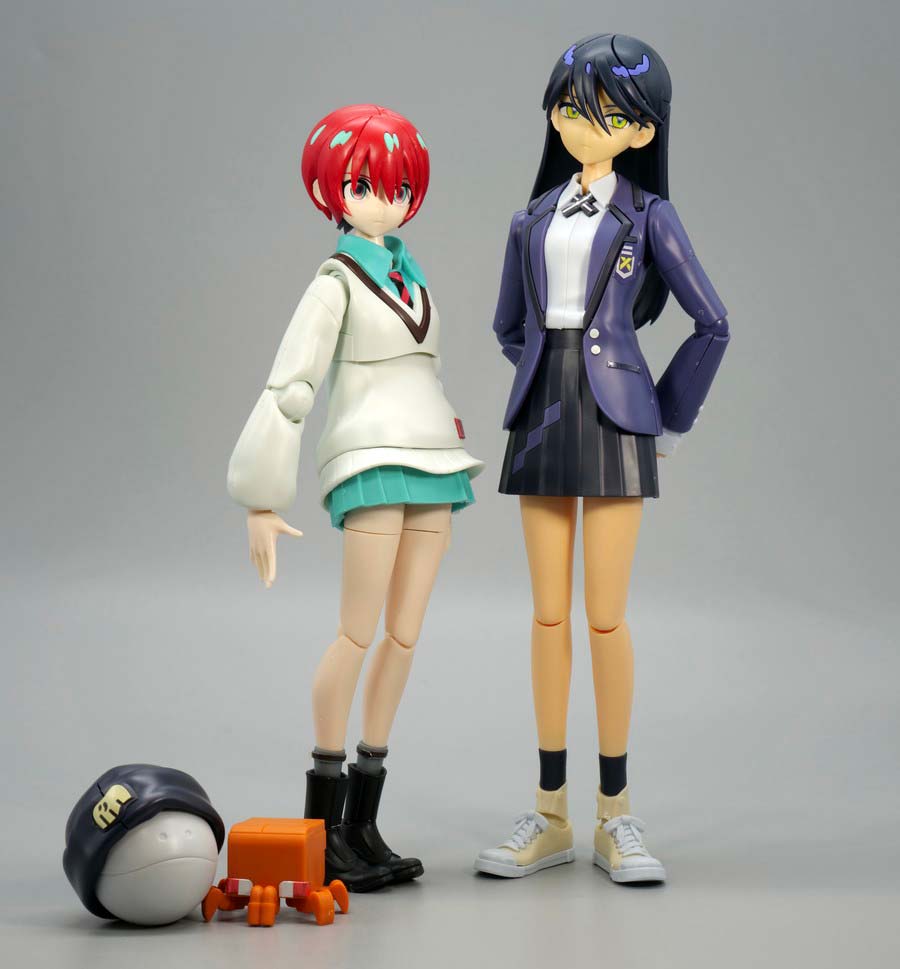 Figure-rise Standard mアチュとニャアンのプラモデルレビュー画像です