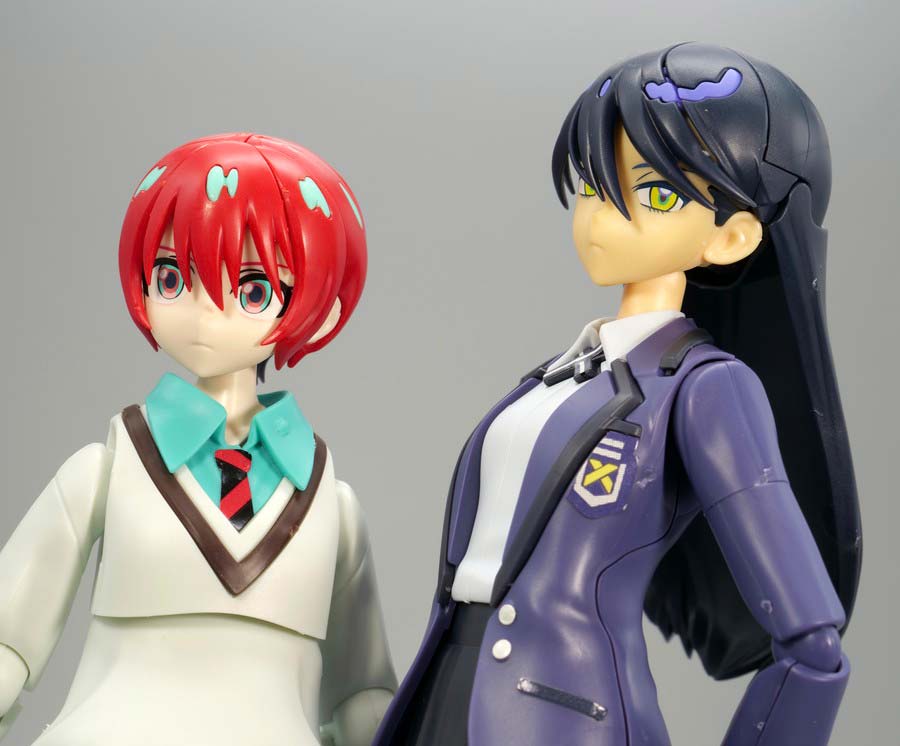 Figure-rise Standard mアチュとニャアンのプラモデルレビュー画像です