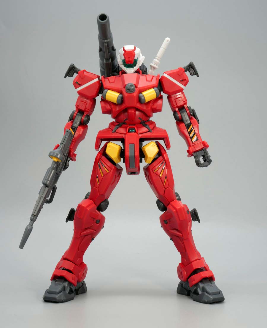 HG軽キャノンのガンプラレビュー画像です