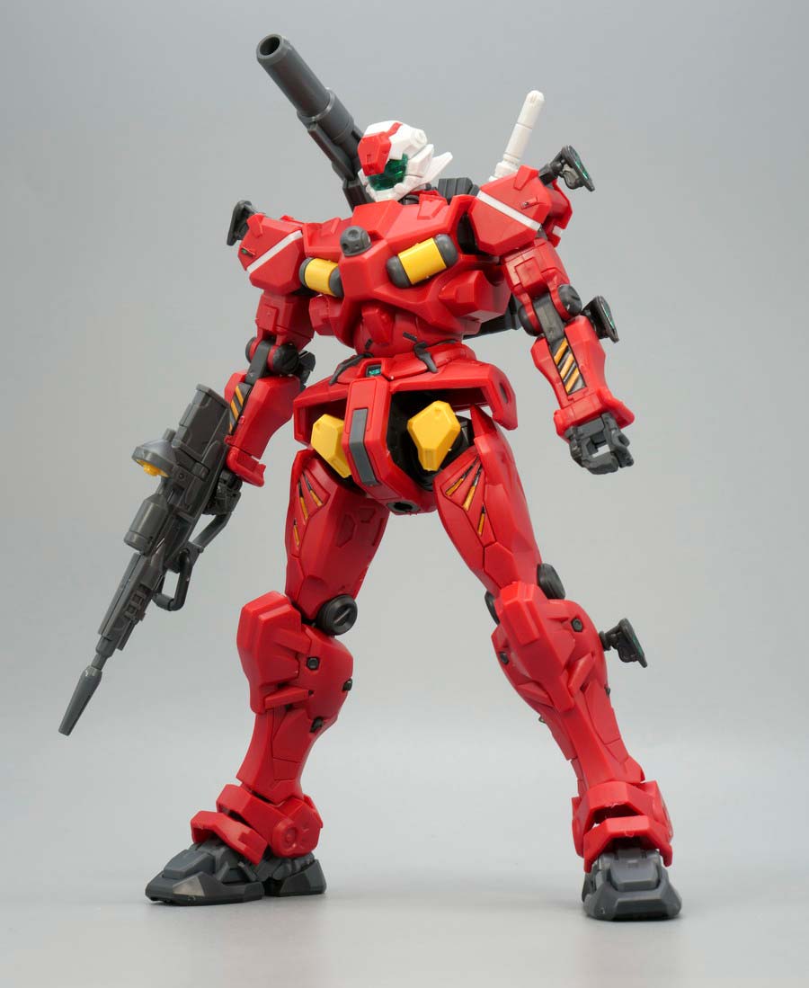 HG軽キャノンのガンプラレビュー画像です