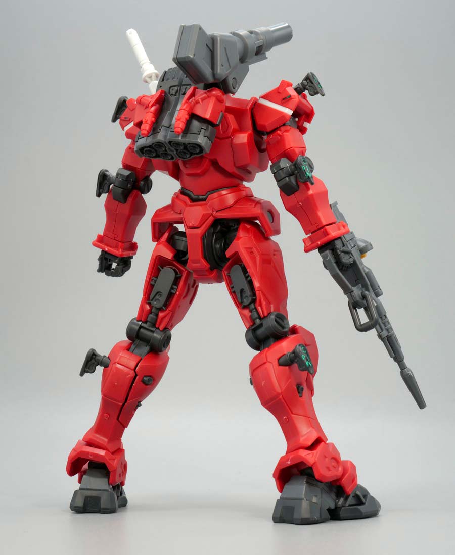HG軽キャノンのガンプラレビュー画像です