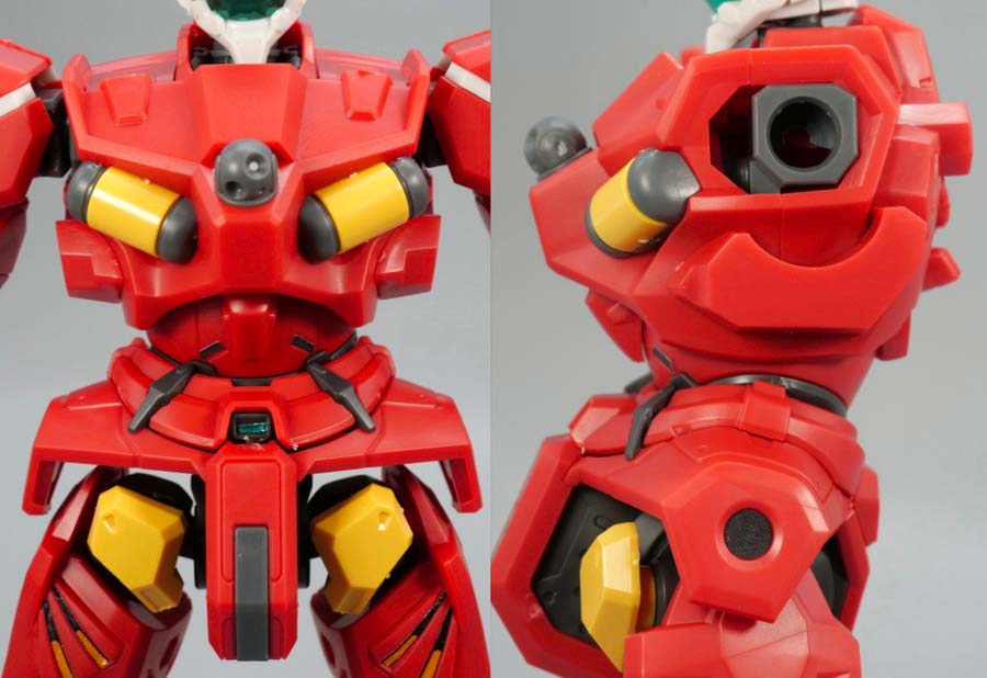 HG軽キャノンのガンプラレビュー画像です