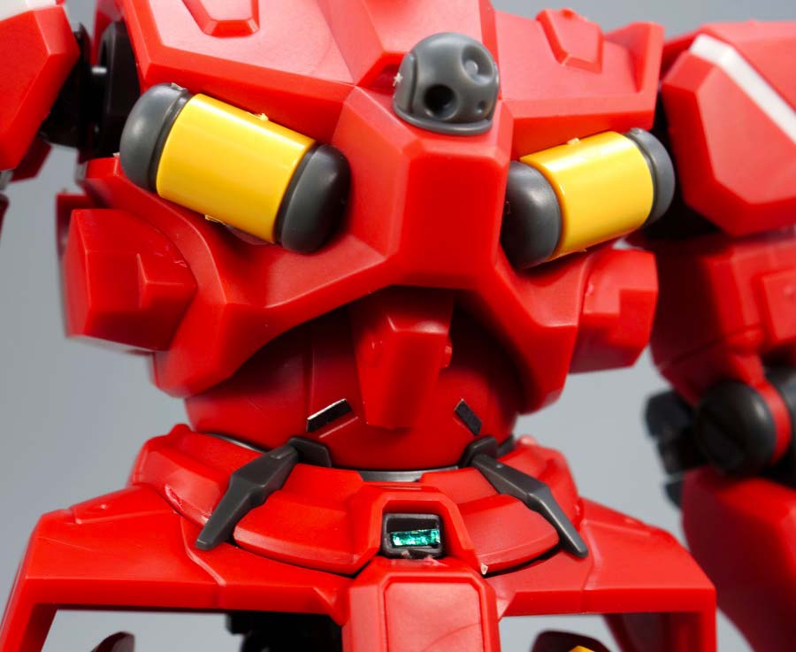 HG軽キャノンのガンプラレビュー画像です