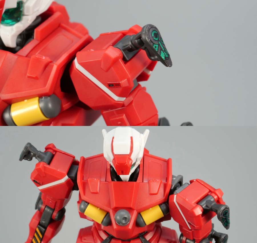 HG軽キャノンのガンプラレビュー画像です