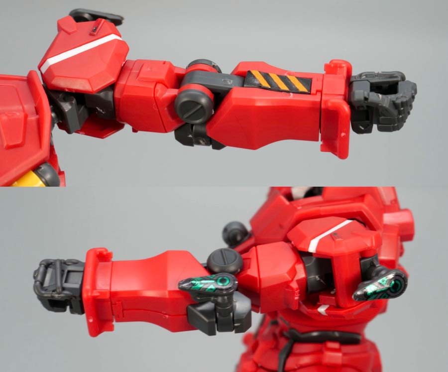 HG軽キャノンのガンプラレビュー画像です