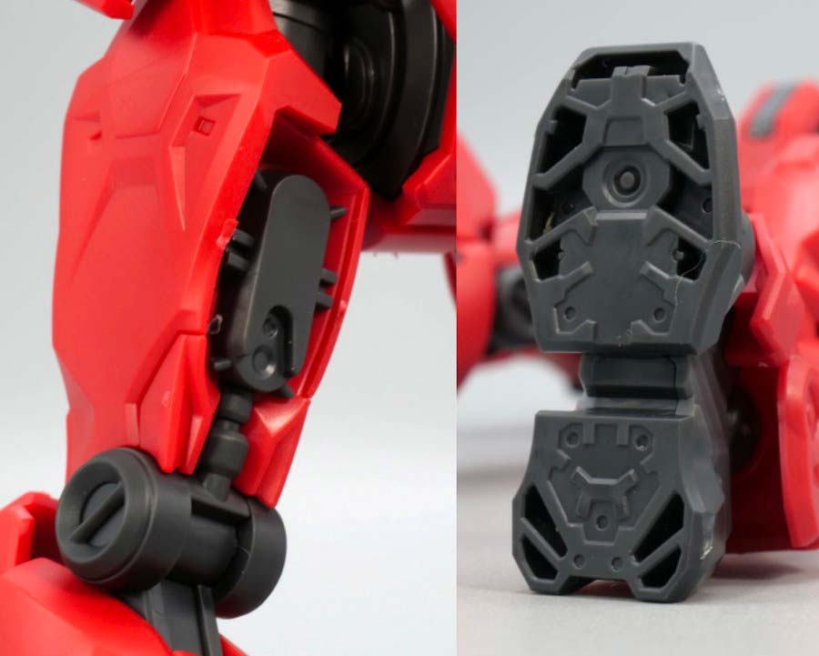 HG軽キャノンのガンプラレビュー画像です
