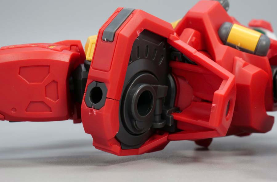 HG軽キャノンのガンプラレビュー画像です