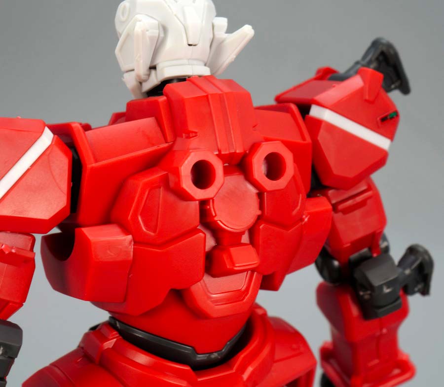 HG軽キャノンのガンプラレビュー画像です