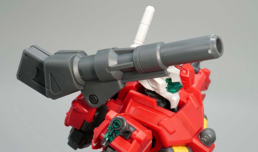 HG軽キャノンのガンプラレビュー画像です