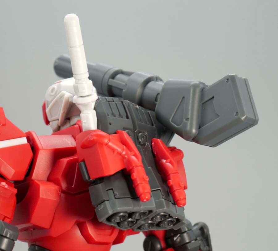 HG軽キャノンのガンプラレビュー画像です