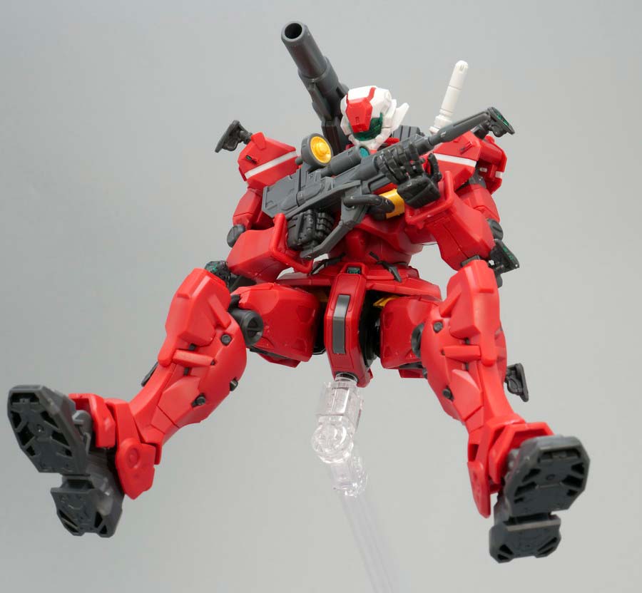 HG軽キャノンのガンプラレビュー画像です