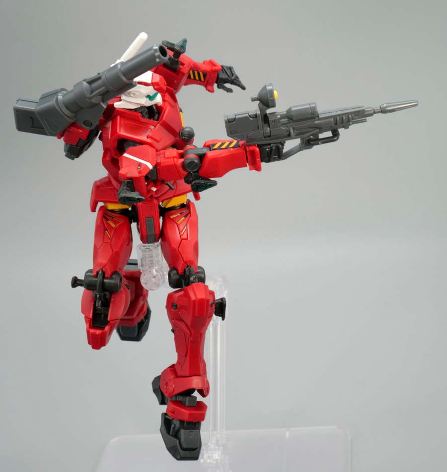 HG軽キャノンのガンプラレビュー画像です