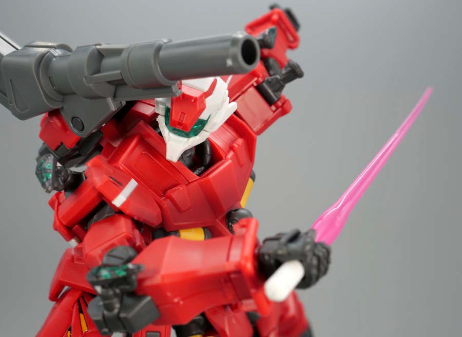 HG軽キャノンのガンプラレビュー画像です