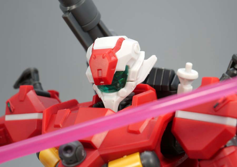 HG軽キャノンのガンプラレビュー画像です