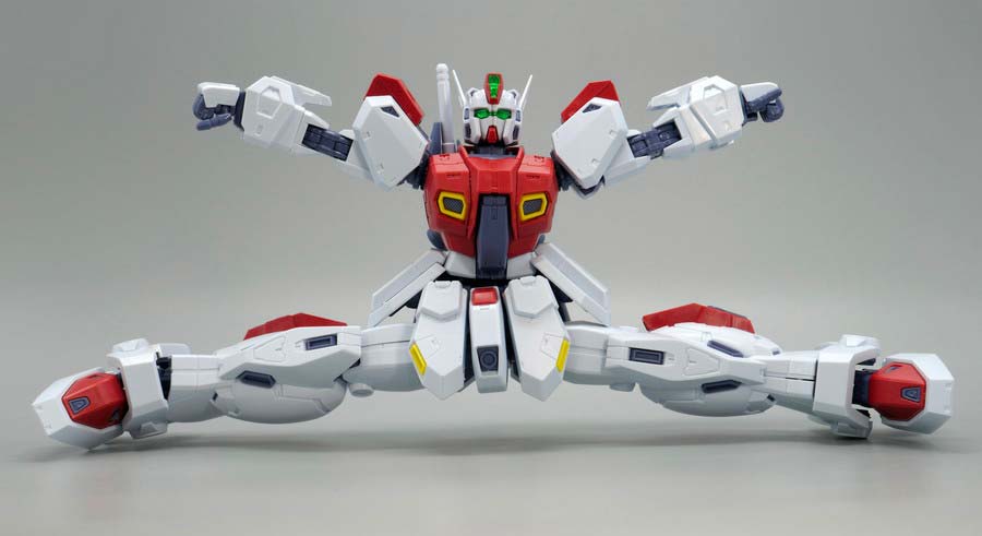 MG F80ガンレイドのガンプラレビュー画像です