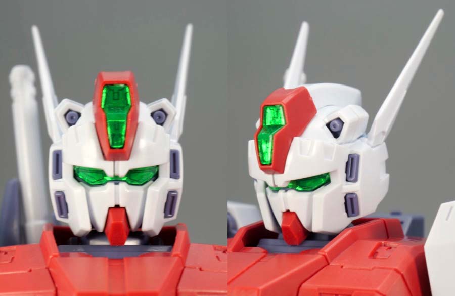MG F80ガンレイドのガンプラレビュー画像です