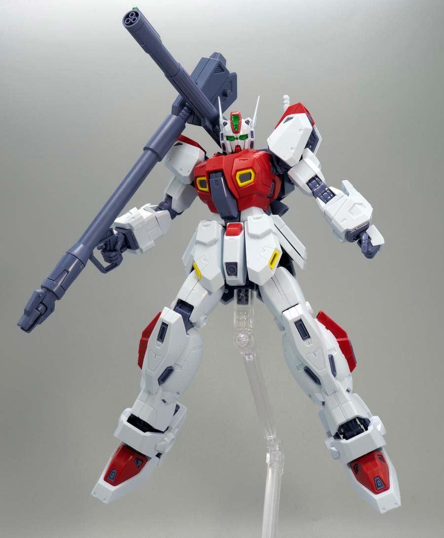 MG F80ガンレイドのガンプラレビュー画像です