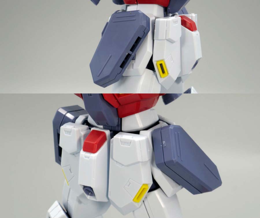 MG F80ガンレイドのガンプラレビュー画像です