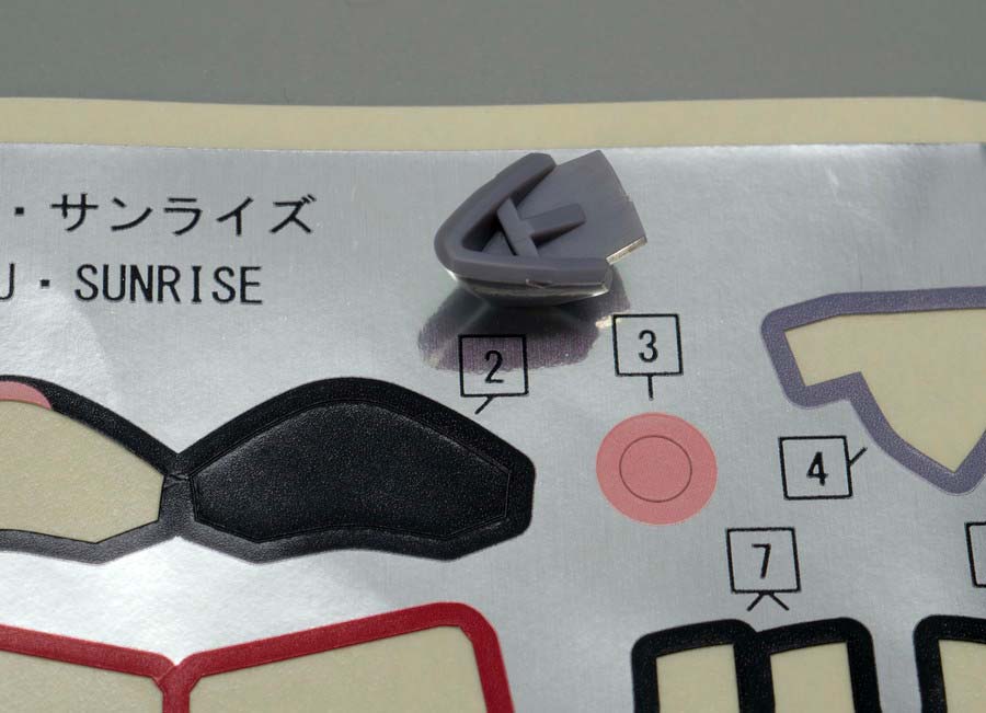 HGガルスJのガンプラレビュー画像です