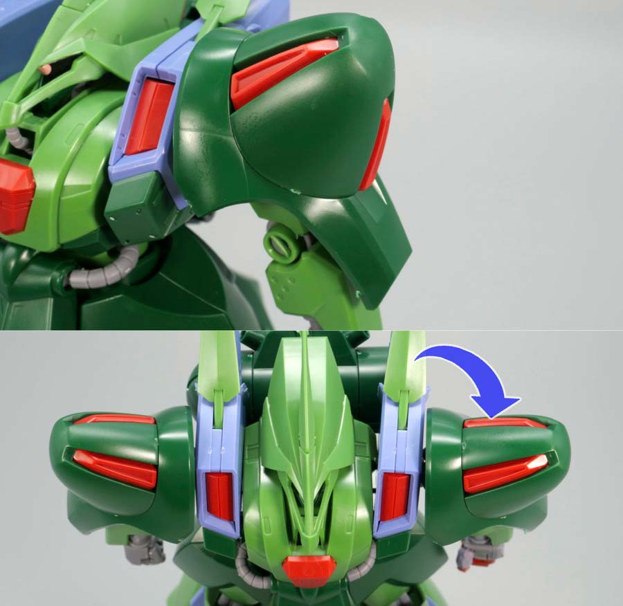 HGガルスJのガンプラレビュー画像です