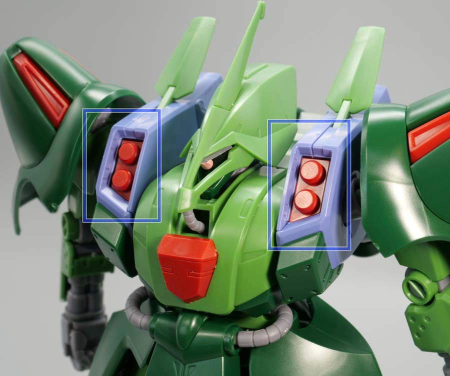 HGガルスJのガンプラレビュー画像です