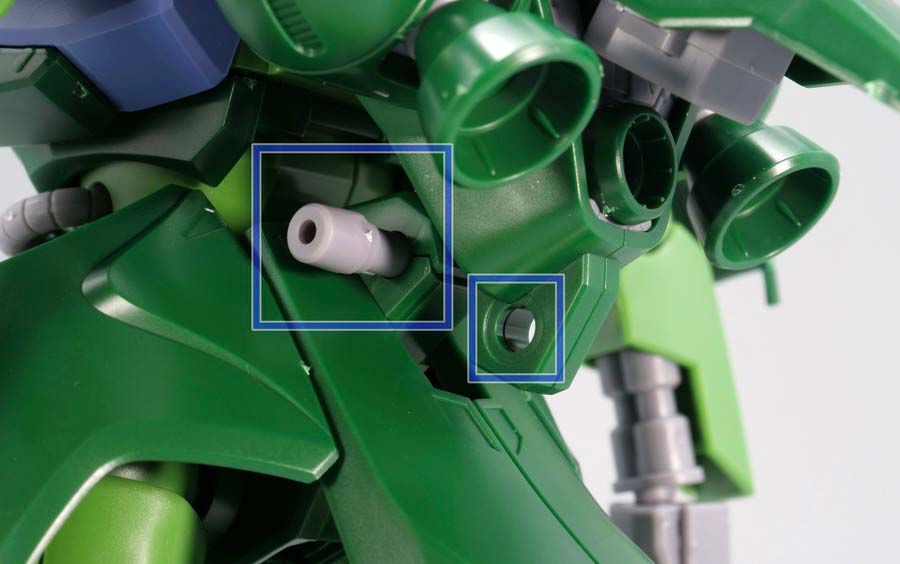 HGガルスJのガンプラレビュー画像です
