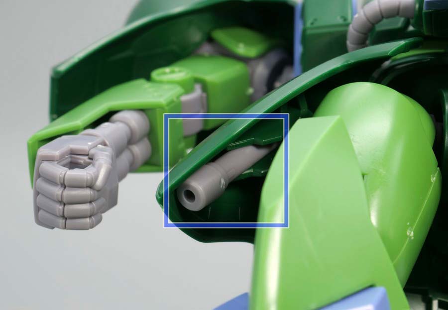 HGガルスJのガンプラレビュー画像です