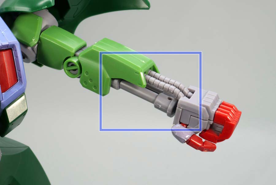 HGガルスJのガンプラレビュー画像です