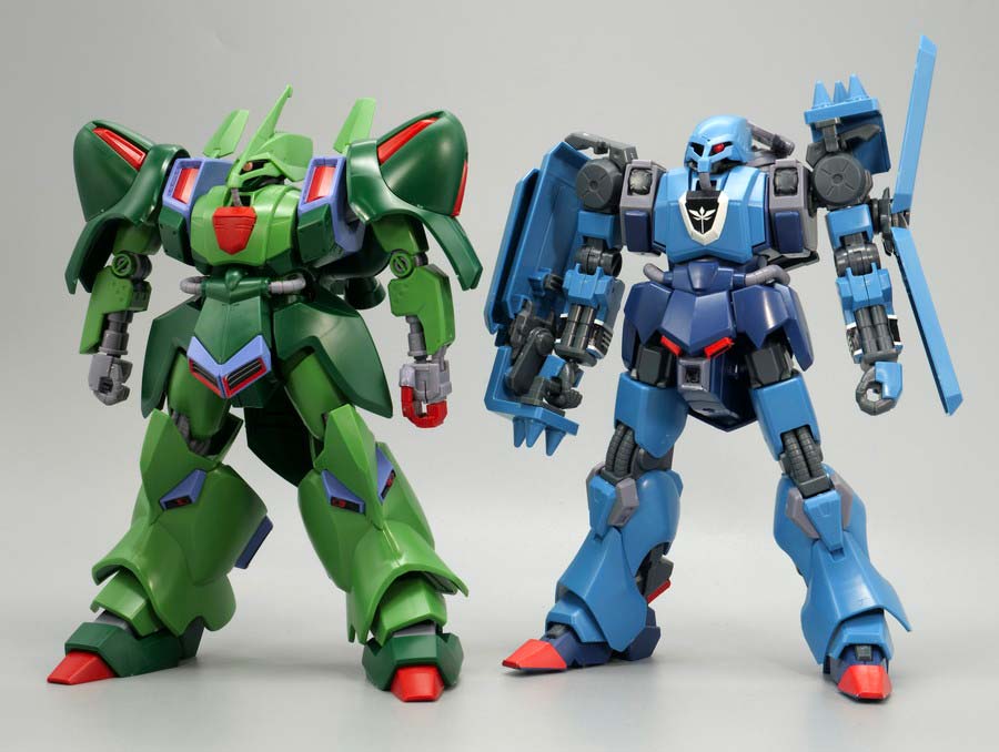 HGガルスJとシュツルム・ガルスのガンプラ画像です