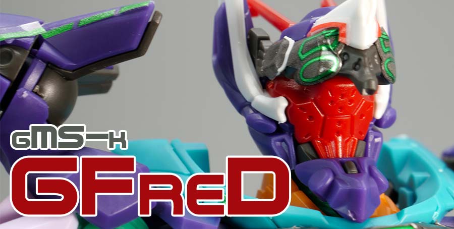 HG GFreD（ジフレド）のガンプラレビュー画像です