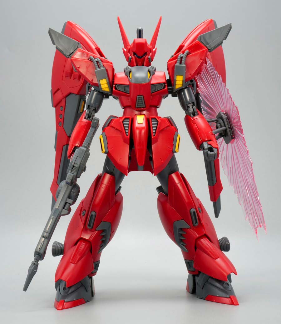 RE/100 ビギナ・ゼラのガンプラレビュー画像です