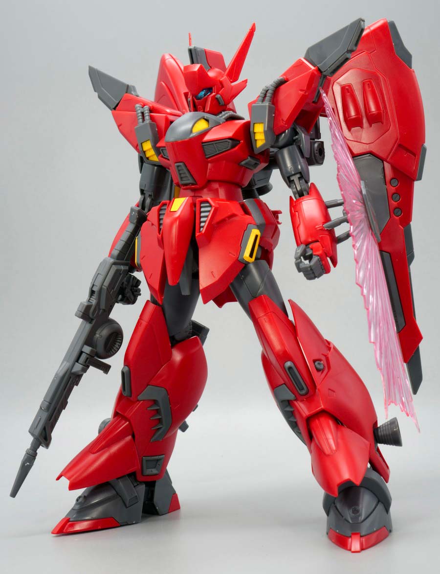 RE/100 ビギナ・ゼラのガンプラレビュー画像です