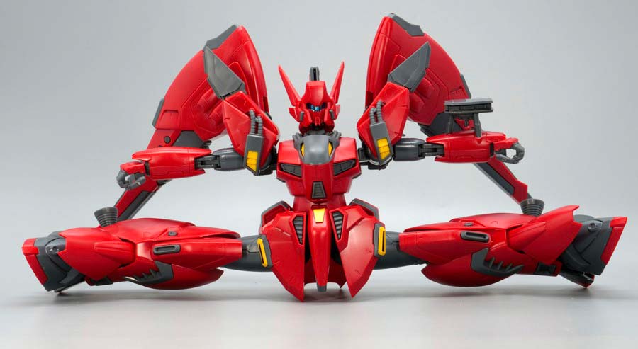 RE/100 ビギナ・ゼラのガンプラレビュー画像です