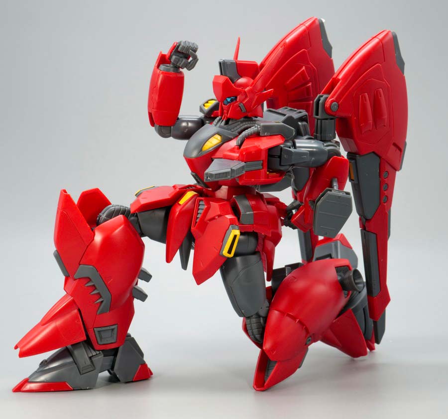 RE/100 ビギナ・ゼラのガンプラレビュー画像です
