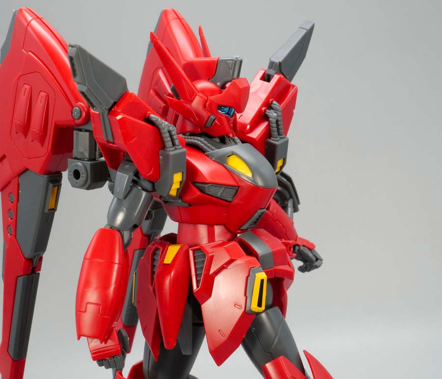 RE/100 ビギナ・ゼラのガンプラレビュー画像です