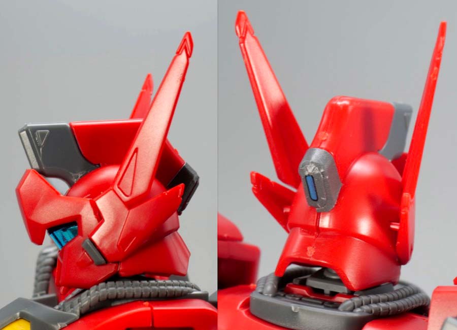 RE/100 ビギナ・ゼラのガンプラレビュー画像です