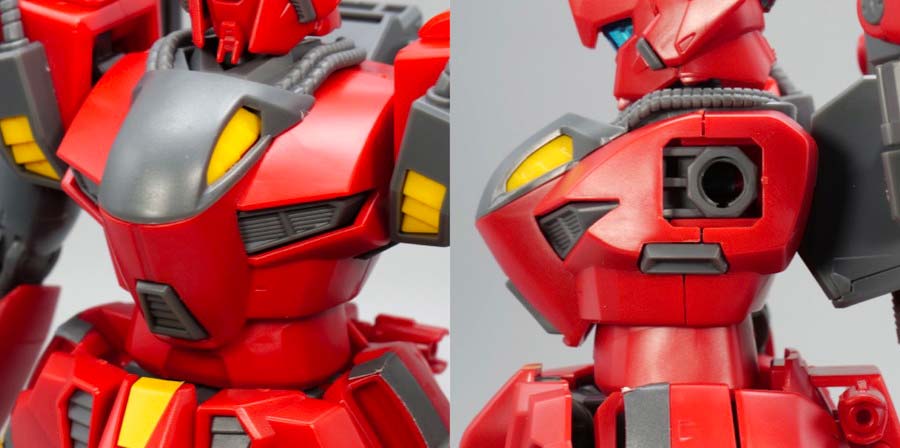 RE/100 ビギナ・ゼラのガンプラレビュー画像です