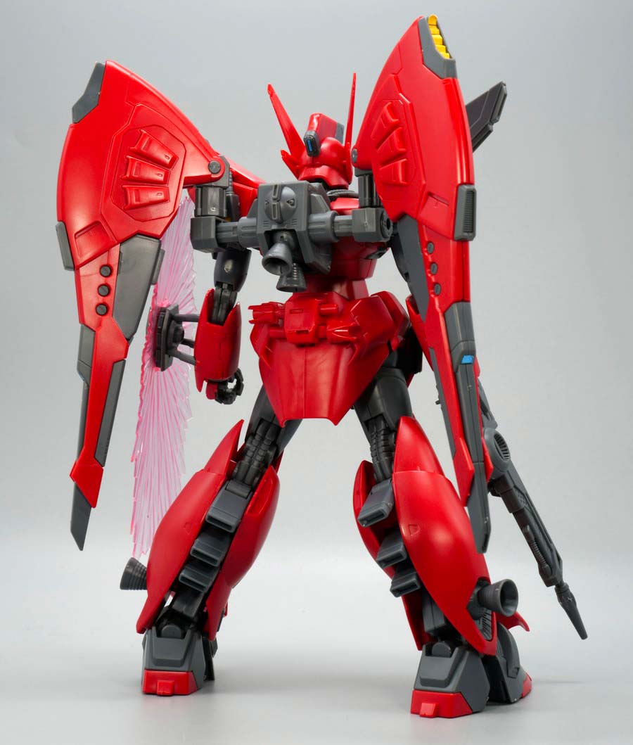 RE/100 ビギナ・ゼラのガンプラレビュー画像です