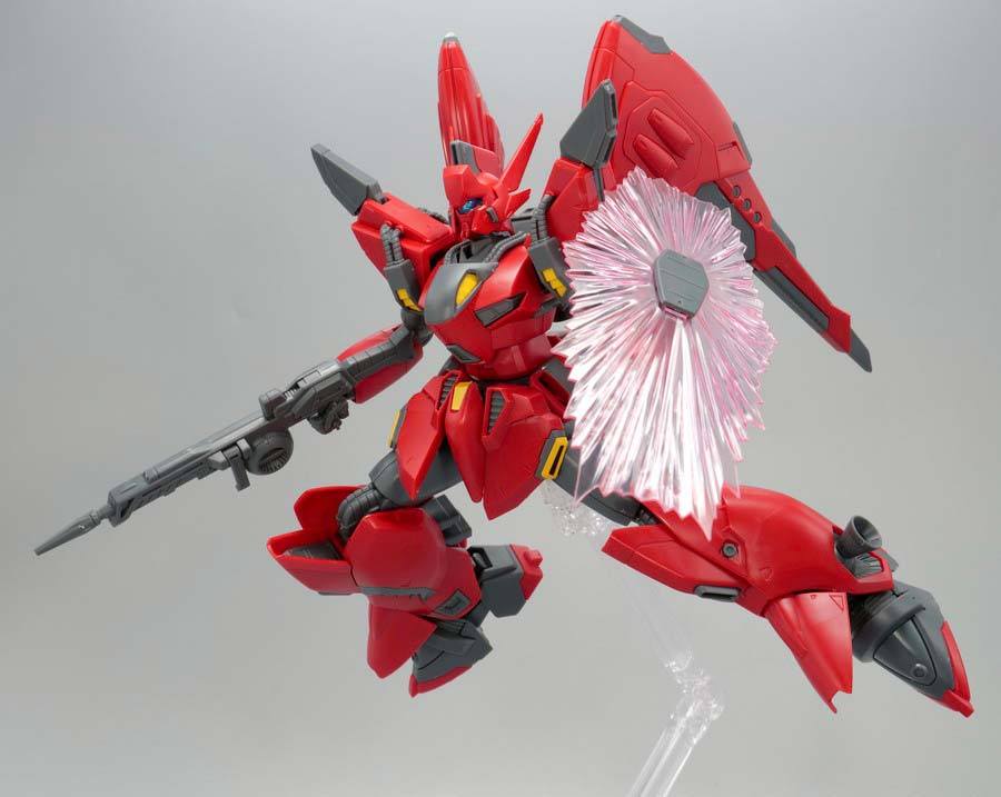 RE/100 ビギナ・ゼラのガンプラレビュー画像です