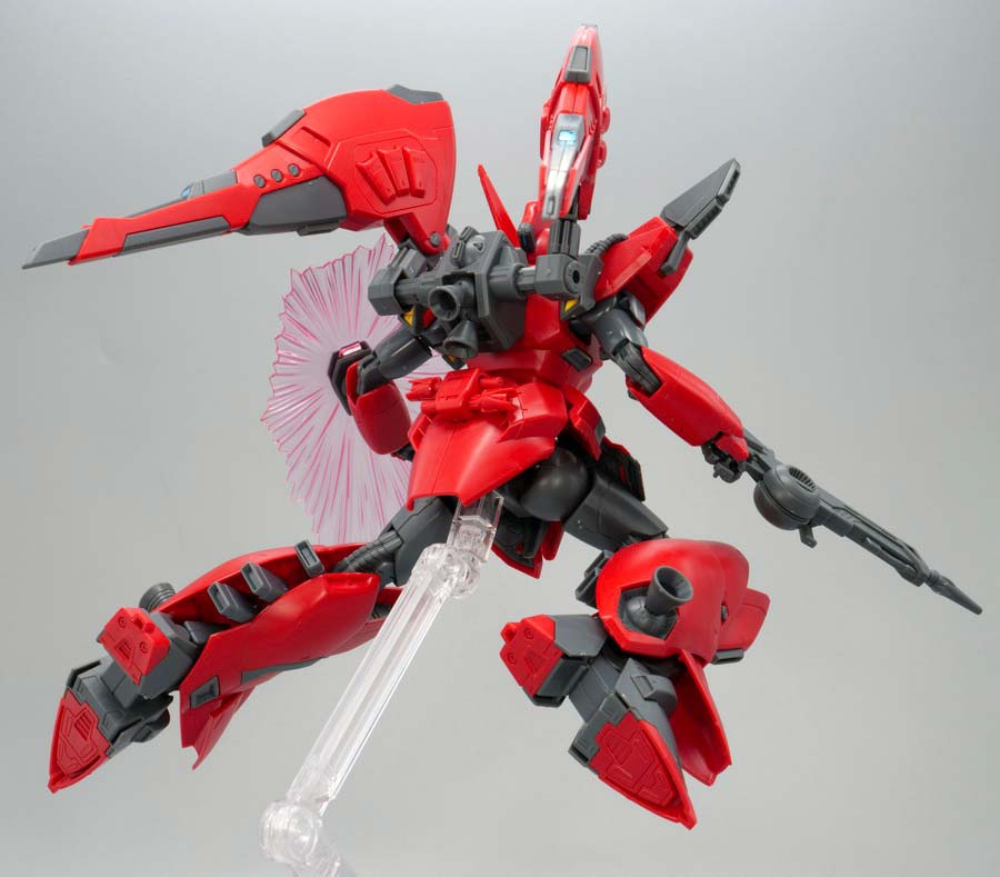 RE/100 ビギナ・ゼラのガンプラレビュー画像です