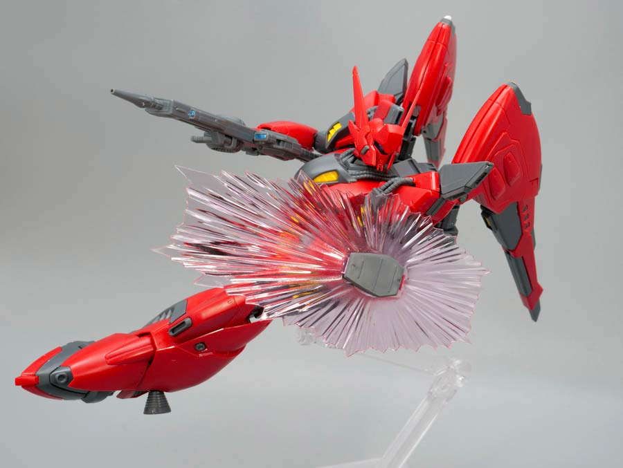 RE/100 ビギナ・ゼラのガンプラレビュー画像です