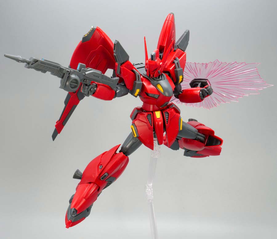 RE/100 ビギナ・ゼラのガンプラレビュー画像です