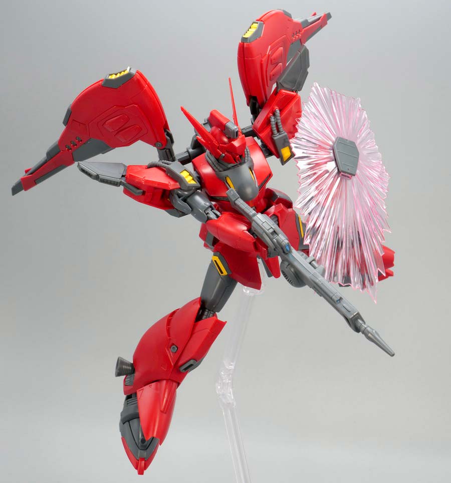 RE/100 ビギナ・ゼラのガンプラレビュー画像です