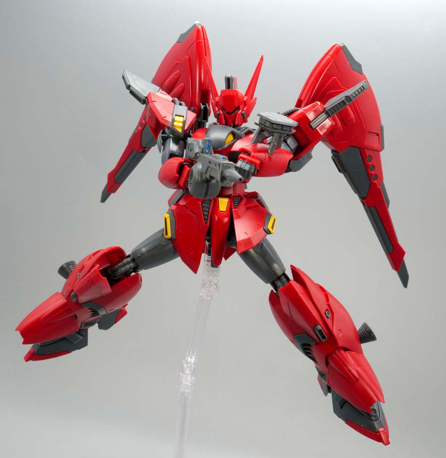 RE/100 ビギナ・ゼラのガンプラレビュー画像です