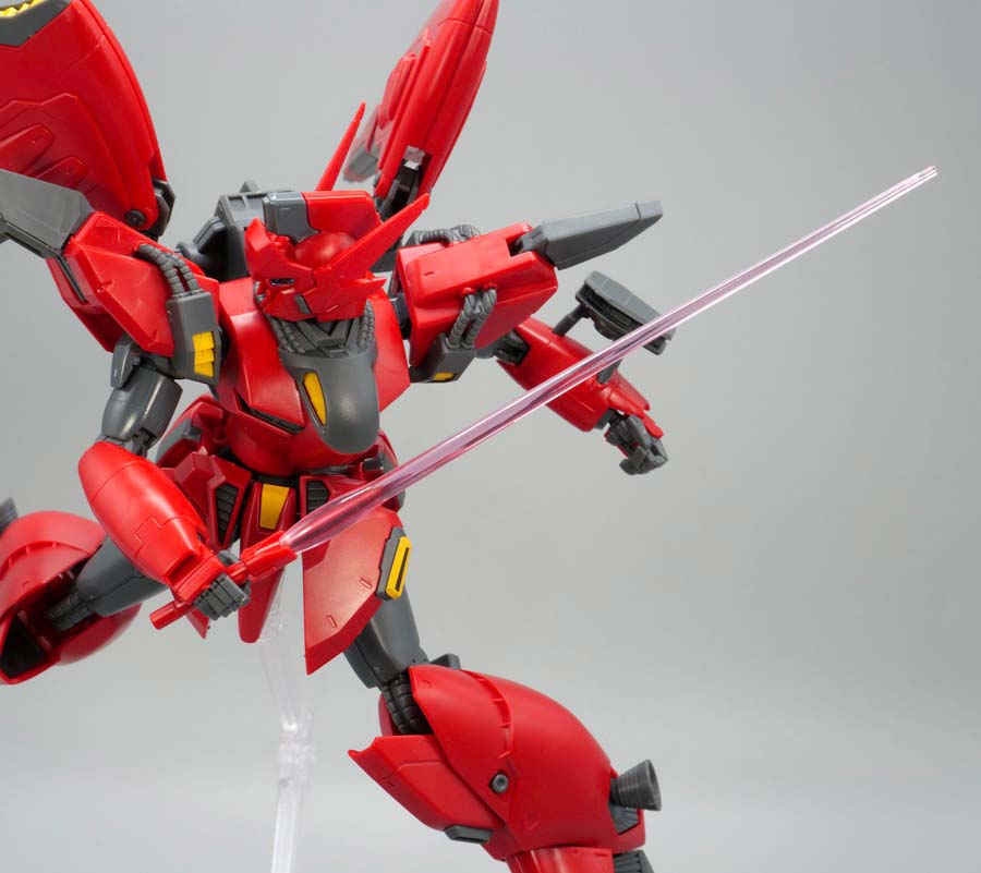 RE/100 ビギナ・ゼラのガンプラレビュー画像です